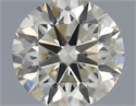 Natural Diamond 0.40 Carats, Round with Excellent Cut, K Color, VS2 Clarity and Certified by IGI