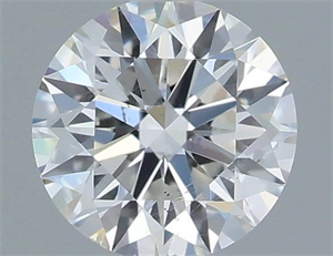 Picture of Natural Diamond 0.40 Carats, Round with Excellent Cut, G Color, SI1 Clarity and Certified by IGI