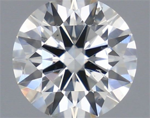 Picture of Natural Diamond 0.40 Carats, Round with Excellent Cut, G Color, SI1 Clarity and Certified by IGI