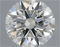 Natural Diamond 0.41 Carats, Round with Excellent Cut, H Color, VS2 Clarity and Certified by IGI