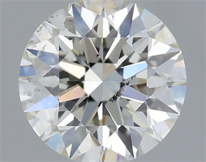 Foto Diamante Natural 0.54 quilates, Redondo , Color H, claridad SI1 y certificado IGI de