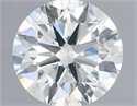 Natural Diamond 0.70 Carats, Round with Excellent Cut, F Color, VS1 Clarity and Certified by IGI