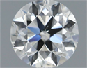 Natural Diamond 0.80 Carats, Round with Excellent Cut, J Color, SI2 Clarity and Certified by GIA