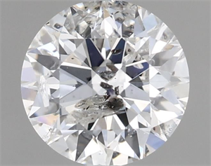 Picture of Natural Diamond 1.04 Carats, Round with Excellent Cut, F Color, I1 Clarity and Certified by IGI