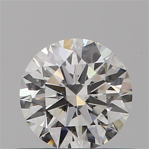 Picture of Natural Diamond 0.44 Carats, Round with Excellent Cut, G Color, SI2 Clarity and Certified by GIA