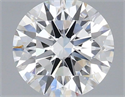 Del inventario de diamantes de laboratorio, 1.08 quilates, Redondo , Color E, claridad VVS2 y certificado IGI
