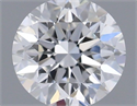 Natural Diamond 0.40 Carats, Round with Very Good Cut, F Color, IF Clarity and Certified by GIA