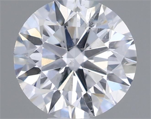 Foto Diamante Natural 0.40 quilates, Redondo , Color F, claridad SI2 y certificado GIA de