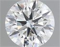 Natural Diamond 0.40 Carats, Round with Very Good Cut, I Color, VS1 Clarity and Certified by GIA