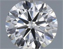 Diamante Natural 0.40 quilates, Redondo , Color J, claridad VS1 y certificado GIA