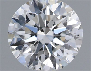 Foto Diamante Natural 0.40 quilates, Redondo , Color F, claridad SI2 y certificado GIA de