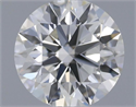 Natural Diamond 0.40 Carats, Round with Excellent Cut, J Color, VVS2 Clarity and Certified by GIA