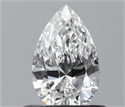 Natural Diamond 0.51 Carats, Pear with  Cut, E Color, VS1 Clarity and Certified by GIA