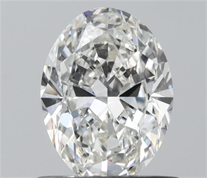 Picture of Natural Diamond 0.70 Carats, Oval with  Cut, G Color, VVS1 Clarity and Certified by IGI
