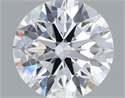 Del inventario de diamantes de laboratorio, 1.08 quilates, Redondo , Color D, claridad VS2 y certificado IGI