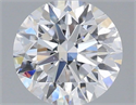 Del inventario de diamantes de laboratorio, 1.08 quilates, Redondo , Color D, claridad VS1 y certificado IGI