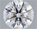 Del inventario de diamantes de laboratorio, 1.06 quilates, Redondo , Color D, claridad VS1 y certificado IGI