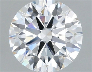 Picture of Lab Grown Diamond 1.06 Carats, Round with Ideal Cut, D Color, VS1 Clarity and Certified by IGI