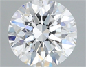Lab Grown Diamond 1.06 Carats, Round with Excellent Cut, D Color, VS1 Clarity and Certified by IGI