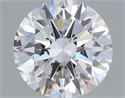 Del inventario de diamantes de laboratorio, 1.08 quilates, Redondo , Color D, claridad VS1 y certificado IGI