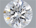 Lab Grown Diamond 1.08 Carats, Round with Very Good Cut, D Color, VS1 Clarity and Certified by IGI