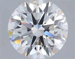 Picture of Lab Grown Diamond 1.07 Carats, Round with Ideal Cut, E Color, VS1 Clarity and Certified by IGI