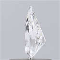 Natural Diamond 0.50 Carats, Pear with  Cut, E Color, VS2 Clarity and Certified by GIA