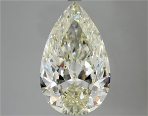 Picture of Natural Diamond 5.09 Carats, Pear with  Cut, K Color, VS1 Clarity and Certified by IGI