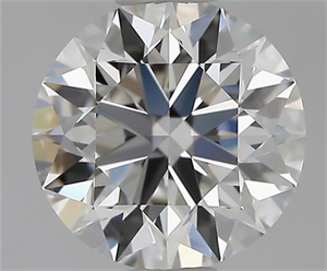 Picture of Natural Diamond 1.30 Carats, Round with Excellent Cut, F Color, VVS1 Clarity and Certified by GIA