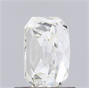 Natural Diamond 1.02 Carats, Radiant with  Cut, K Color, VS1 Clarity and Certified by GIA
