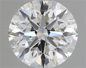 Picture of Natural Diamond 0.54 Carats, Round with Excellent Cut, E Color, SI1 Clarity and Certified by GIA