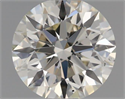 Diamante Natural 0.60 quilates, Redondo , Color K, claridad SI1 y certificado GIA