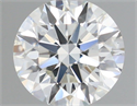 Diamante Natural 0.54 quilates, Redondo , Color I, claridad VS2 y certificado GIA