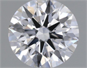 Diamante Natural 0.50 quilates, Redondo , Color E, claridad VS1 y certificado GIA