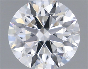 Foto Diamante Natural 0.60 quilates, Redondo , Color E, claridad SI1 y certificado GIA de