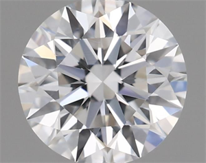 Foto Diamante Natural 0.51 quilates, Redondo , Color F, claridad SI1 y certificado GIA de