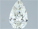 Natural Diamond 0.80 Carats, Pear with  Cut, I Color, VS1 Clarity and Certified by IGI