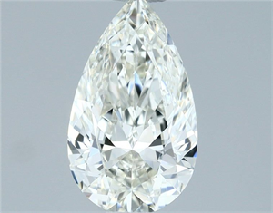 Picture of Natural Diamond 0.80 Carats, Pear with  Cut, I Color, VS1 Clarity and Certified by IGI