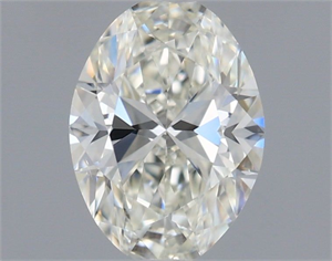 Picture of Natural Diamond 0.55 Carats, Oval with  Cut, I Color, VS1 Clarity and Certified by IGI