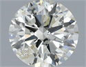 Diamante Natural 0.90 quilates, Redondo , Color J, claridad I1 y certificado IGI