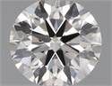 Natural Diamond 0.52 Carats, Round with Excellent Cut, J Color, VS1 Clarity and Certified by IGI