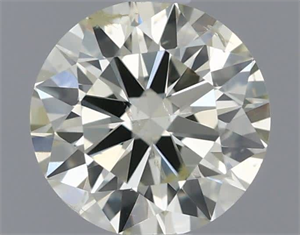 Picture of Natural Diamond 0.40 Carats, Round with Excellent Cut, L Color, SI2 Clarity and Certified by IGI