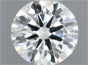 Diamante Natural 0.40 quilates, Redondo , Color J, claridad SI1 y certificado IGI
