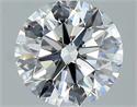 Diamante Natural 1.90 quilates, Redondo , Color D, claridad VVS2 y certificado GIA