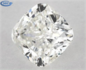 Natural Diamond 1.81 Carats, Cushion with  Cut, I Color, VS2 Clarity and Certified by GIA