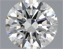 Diamante Natural 0.52 quilates, Redondo , Color K, claridad SI1 y certificado GIA