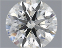 Natural Diamond 0.77 Carats, Round with Excellent Cut, K Color, SI2 Clarity and Certified by GIA