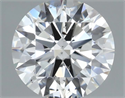 Natural Diamond 0.72 Carats, Round with Excellent Cut, J Color, SI1 Clarity and Certified by GIA