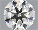 Natural Diamond 0.40 Carats, Round with Very Good Cut, K Color, SI1 Clarity and Certified by GIA