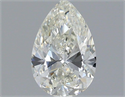 Natural Diamond 0.72 Carats, Pear with  Cut, H Color, VS1 Clarity and Certified by IGI